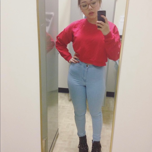 American Apparel Easy Jeans in Light Wash - Picture 4 of 4